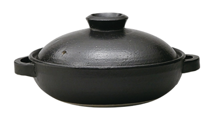 日常茶飯器　黒 7.5号平鍋